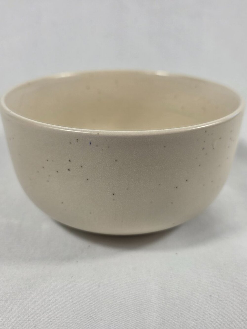 ONE Project 62 Tilley Cream Soup/Cereal Bowl Cream Color Speckled 5 3/8 Inch